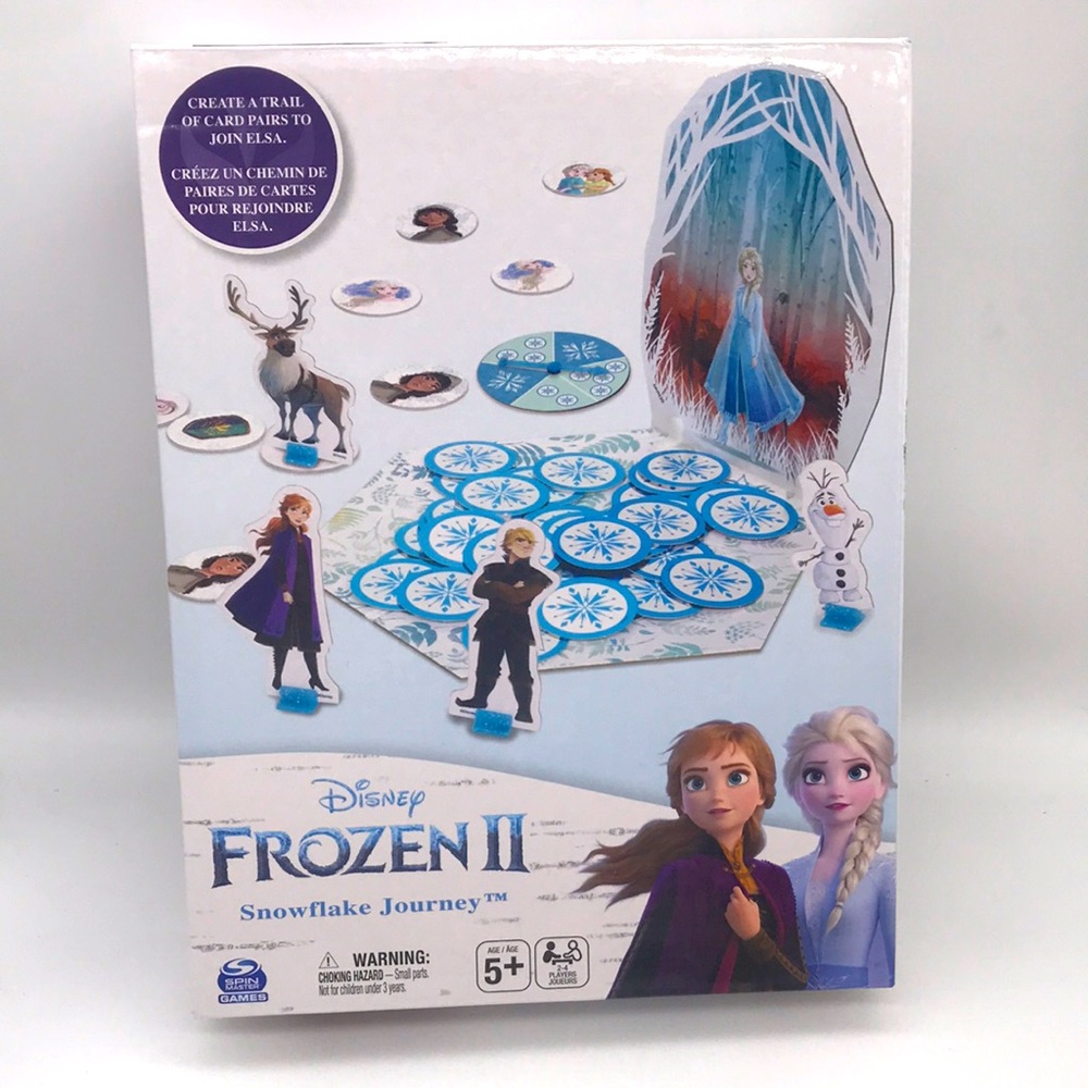 Free with order of $10. Or more Frozen II Snowflake Journey Game Disney Age 5+
